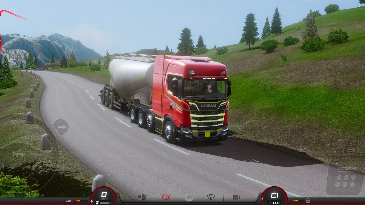 🌌 Truckers of Europe 3 – Pure Night Driving Experience (No Commentary)🌙 Smooth @GamerJryt49 