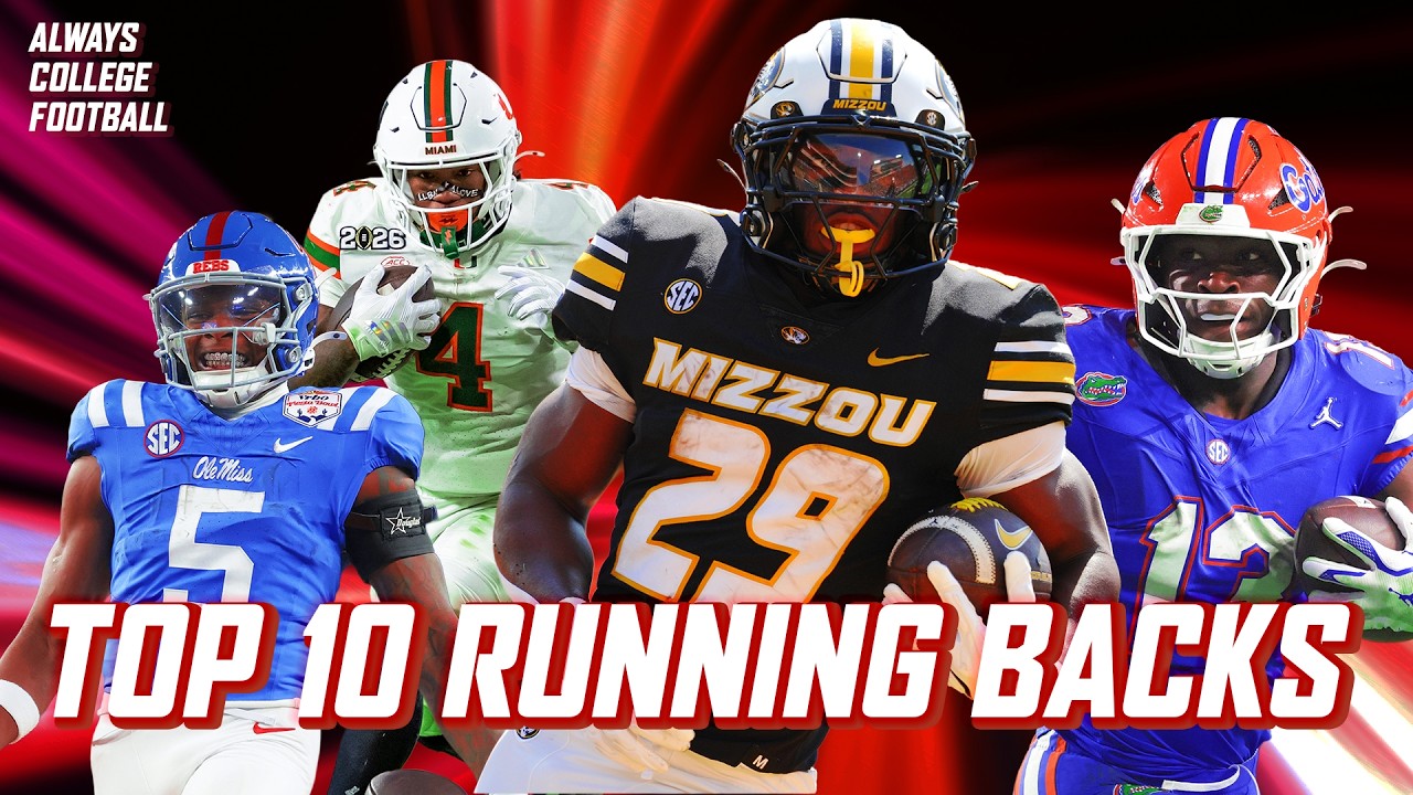 Top 10 Running Backs heading into 2026! | Always College Football
