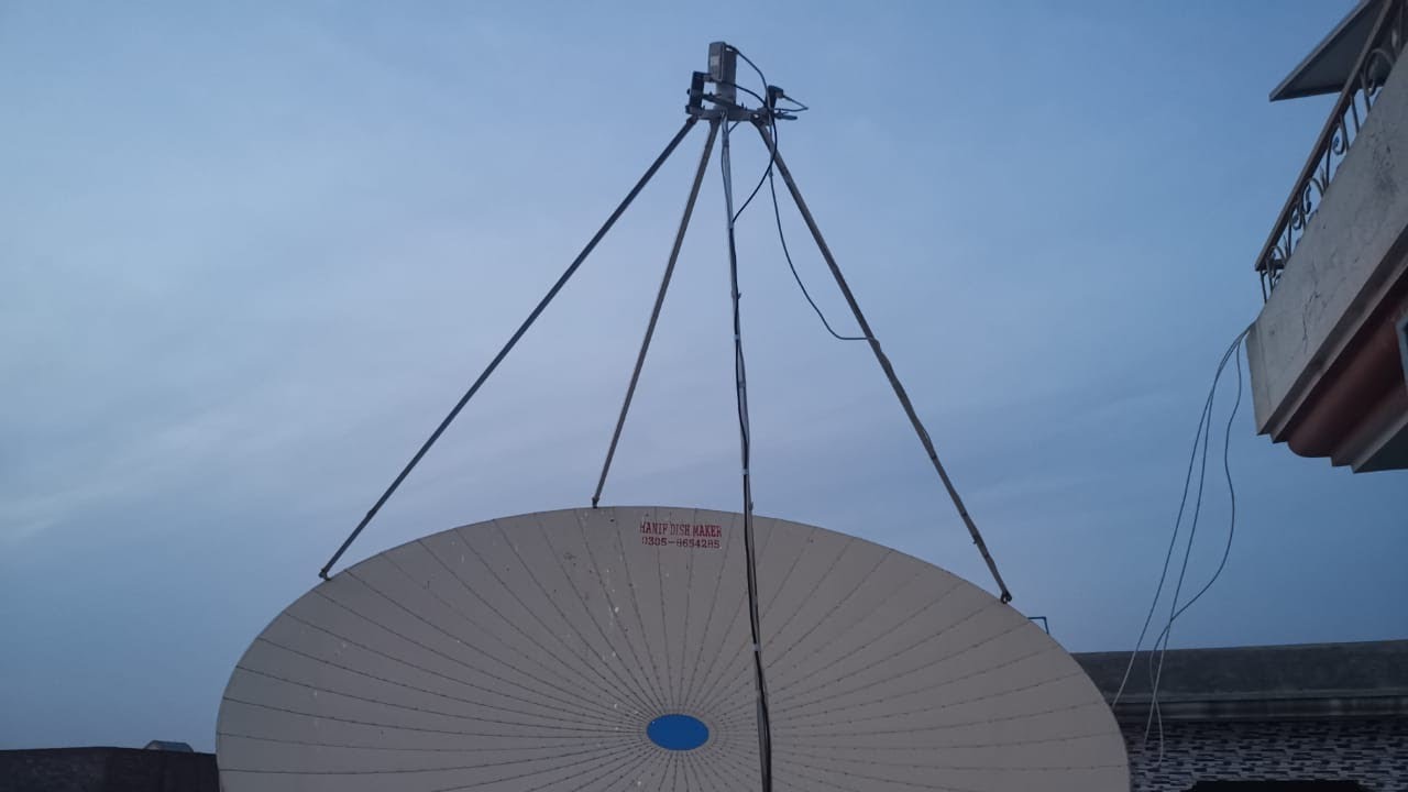How to set Thaicom 6 @ 78.5° E in Pakistan