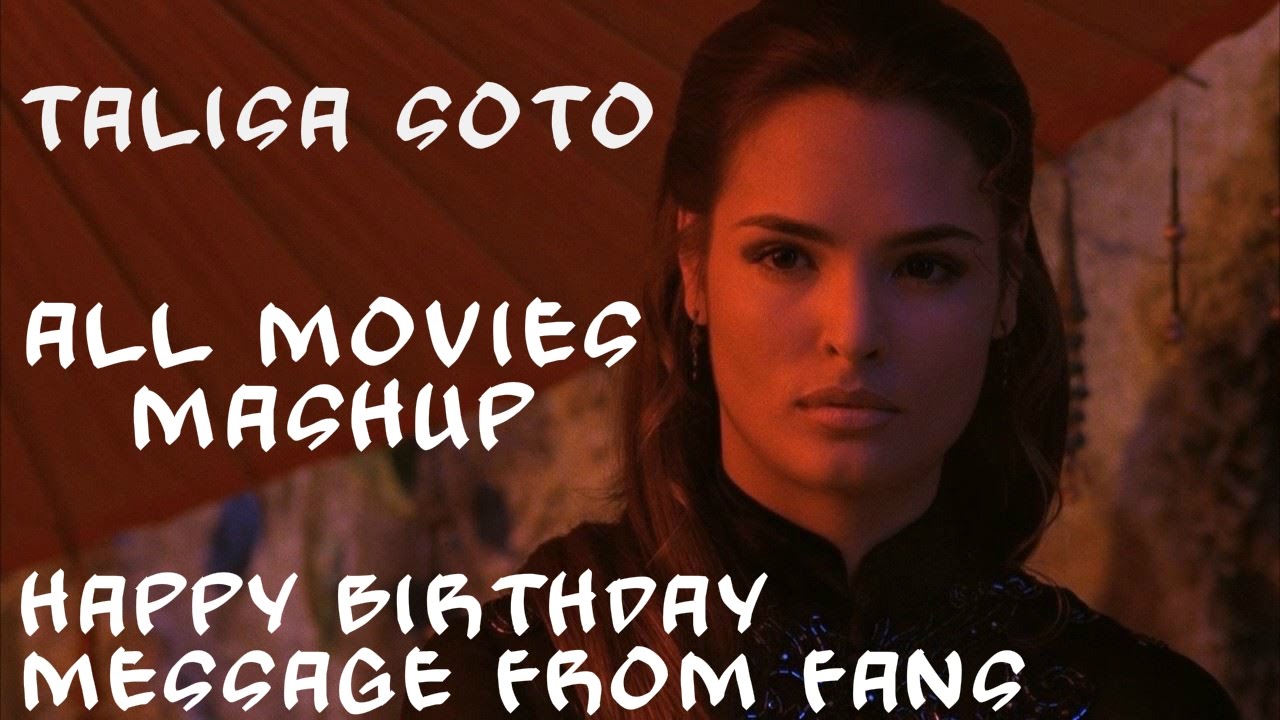 Talisa Soto | ALL Movies Mashup | Happy Birthday Message