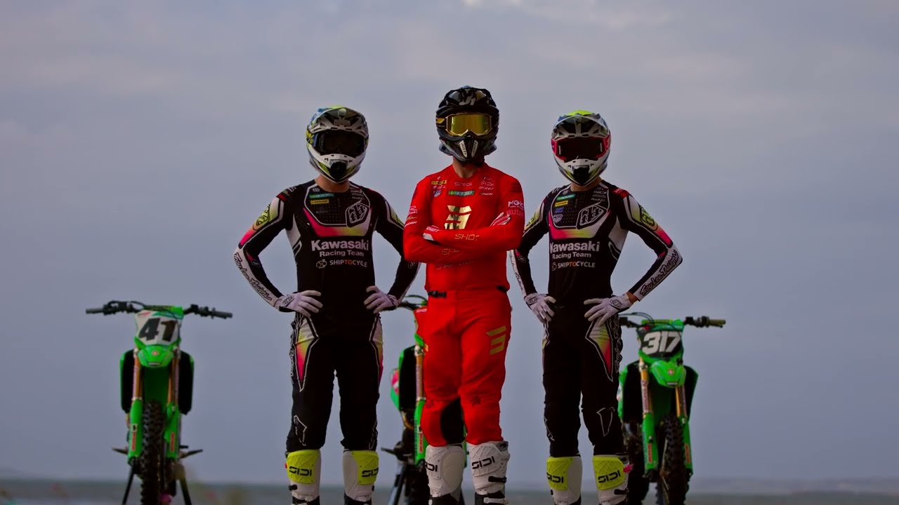 The Kawasaki Racing Team MXGP / MX2 trio are ready for 2026!