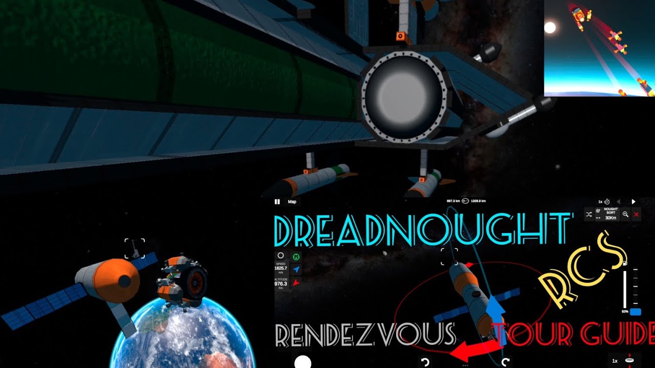 Ellipse Rocket War Simulator/ Sandbox # Dreadnought Rendezvous And RCS Tour Guide