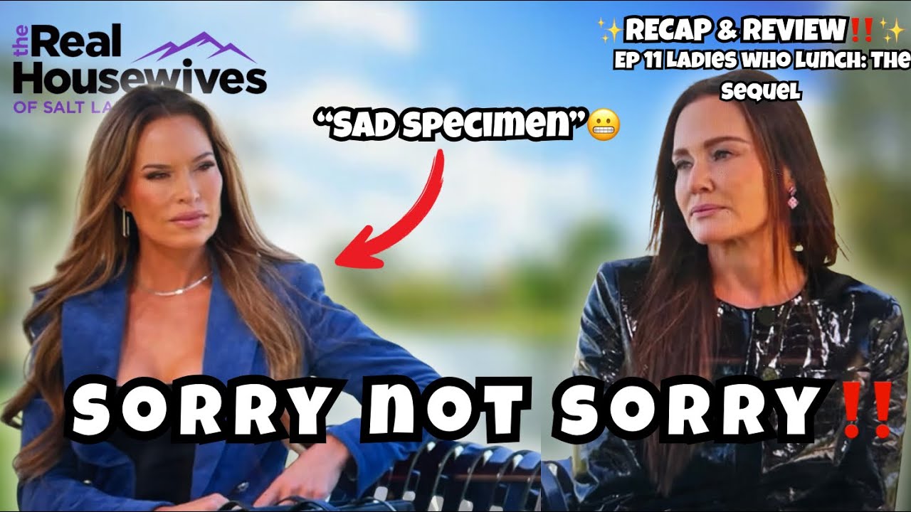Meredith REFUSES to apologize on The Real Housewives of Salt Lake City Season 10 Ep11|Recap & Review