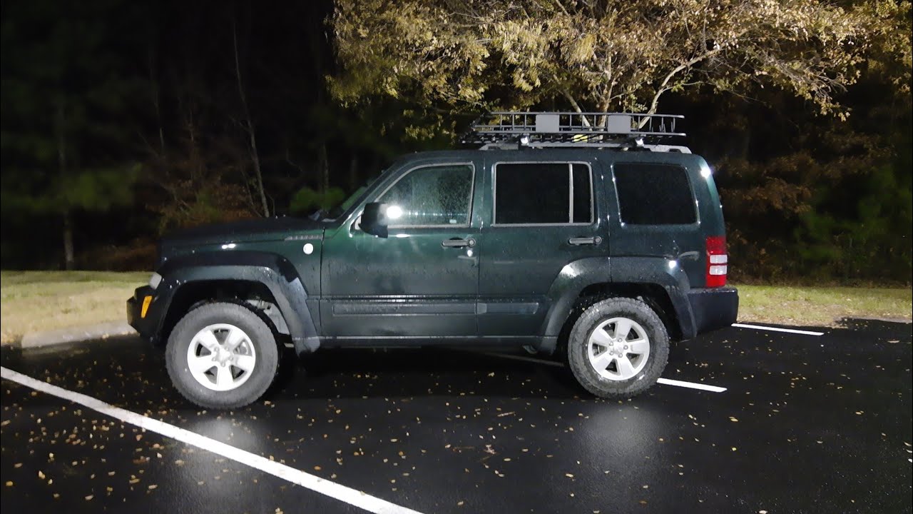 Jeep Liberty KK 2 inch lift first impression 🤓