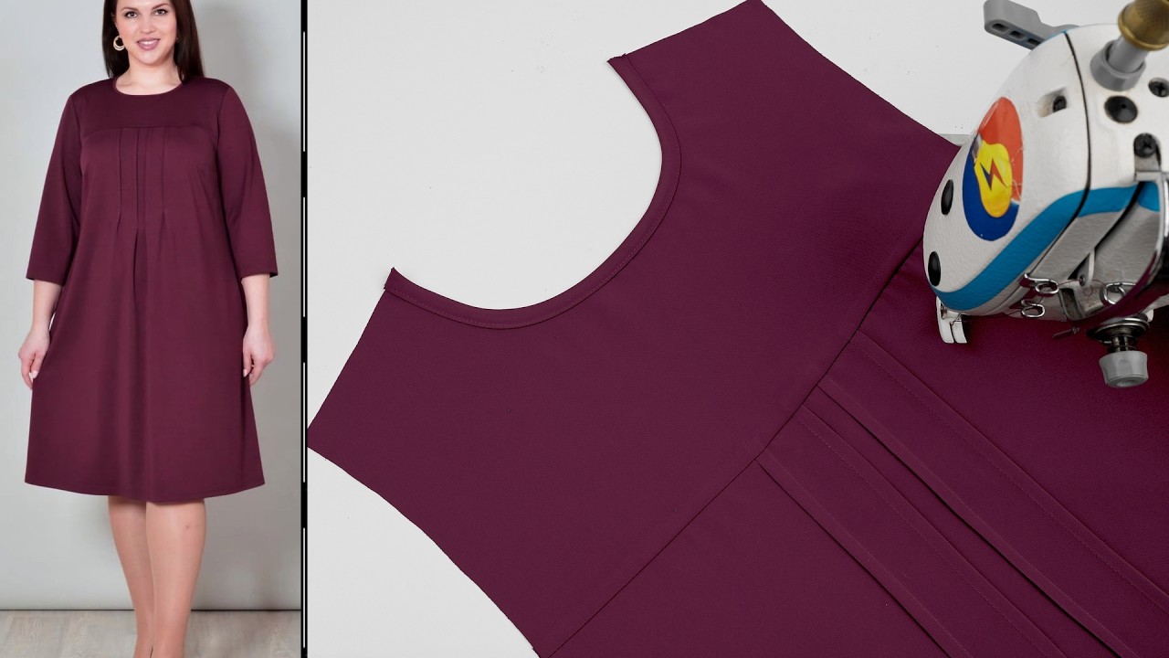 Super Easy Neck Design Cutting & Stitching Tutorial for Beginners