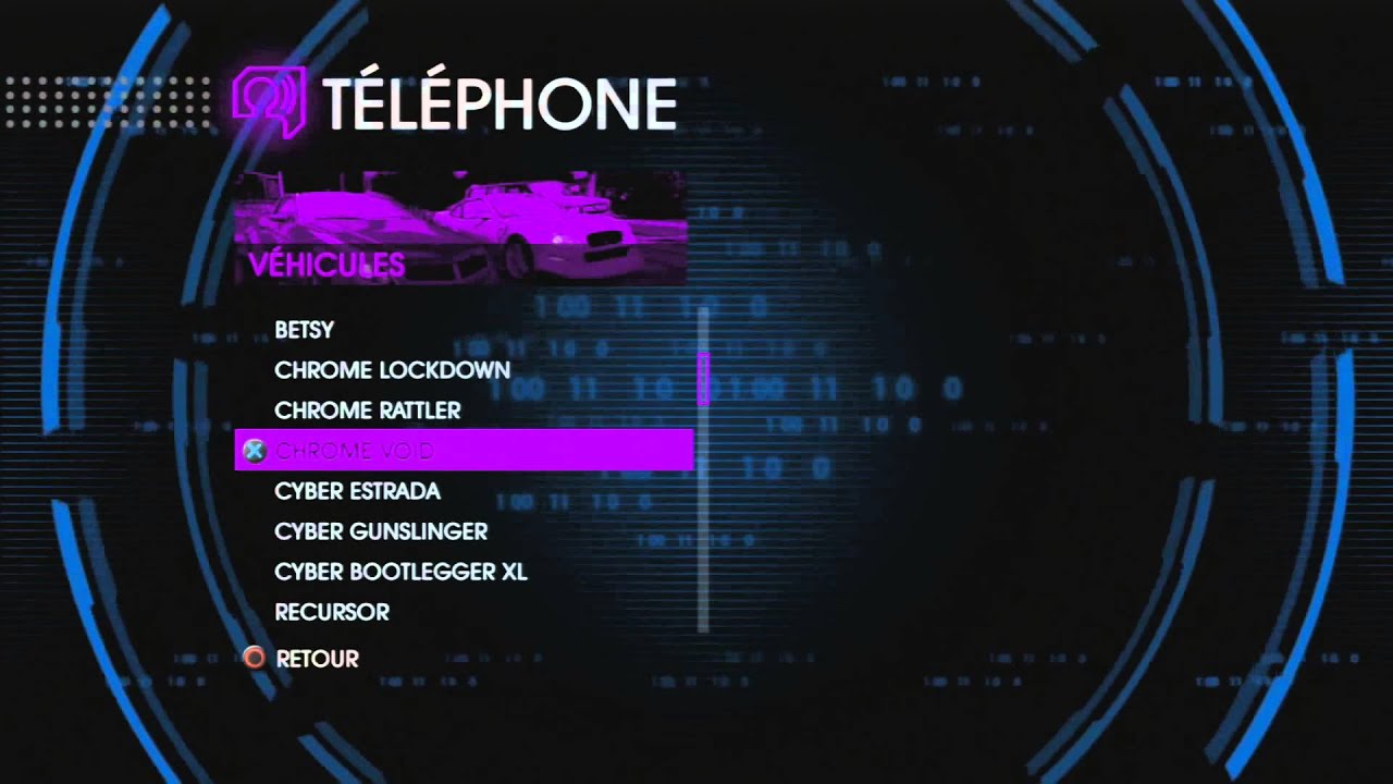 GLITCH | SR4 : Avoir les armes du robot sans &ecirc;tre dedans et passer en dessous de la carte !