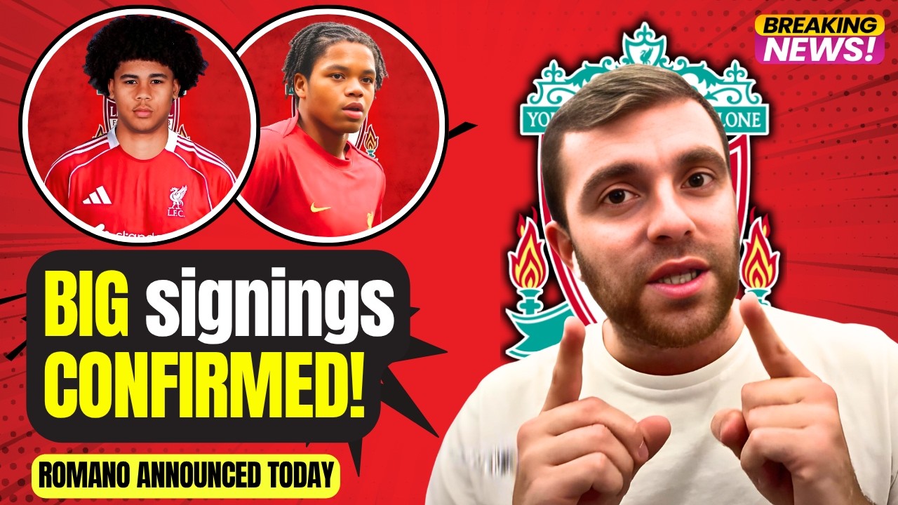 🚨🔥 BIG LIVERPOOL SIGNINGS CONFIRMED! Romano ANNOUNCES MASSIVE Transfer Update 😱💣🔴