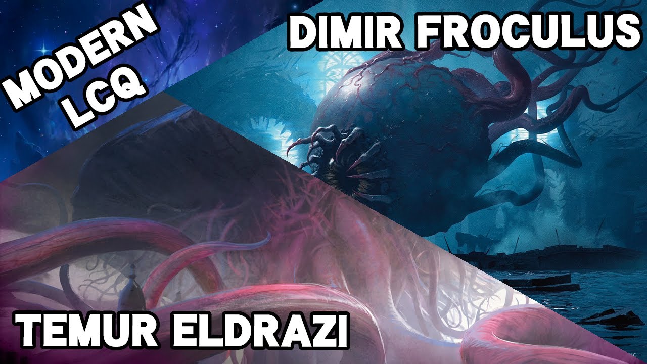 Temur Eldrazi VS Dimir Froculus - Modern LCQ FINALS at Sentry Box Cards! - 2025/01/11