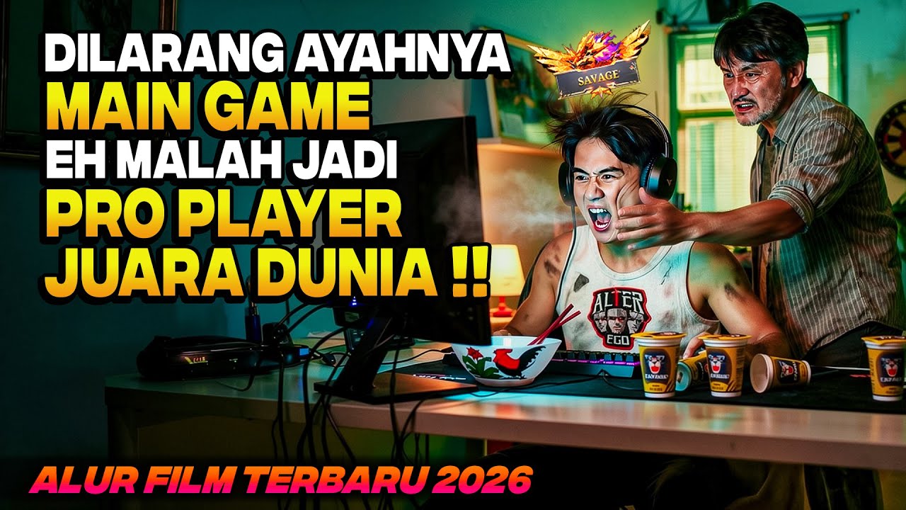 DIREMEHKAN AYAHNYA KARENA DIANGGAP BEBAN KELUARGA TERNYATA PRO PLAYER OVERPOWER‼️ Alur Cerita Film