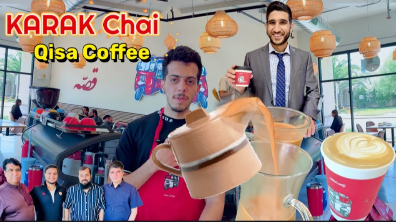 KARAK Chai n more | Qisa Coffee Sacramento | Authentic Taste | 4K |