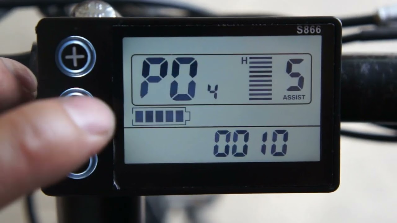 réglage display lcd vélo électrique fait maison (part 3/3)