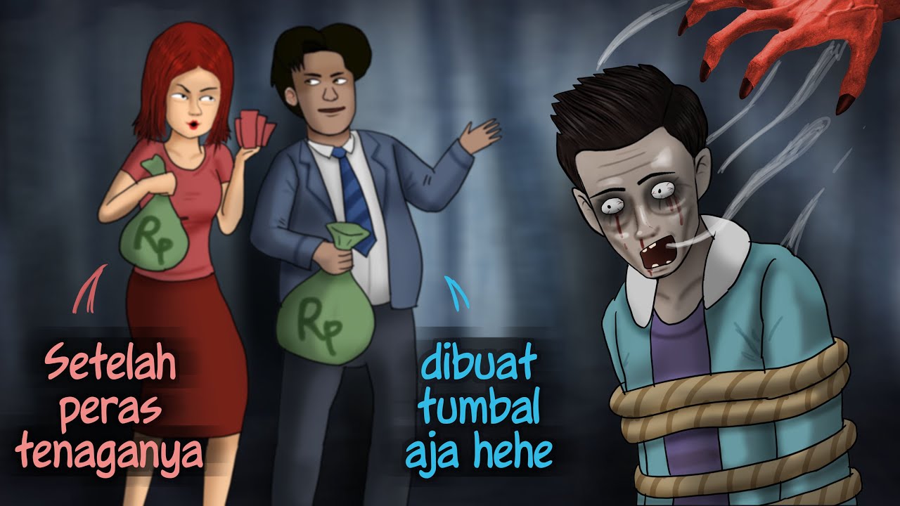BOSS2 LUCKNUT! Menumbalkan Pegawainya Sendiri | Kompilasi Kartun by Eko Pocong Pikun #HORORMISTERI
