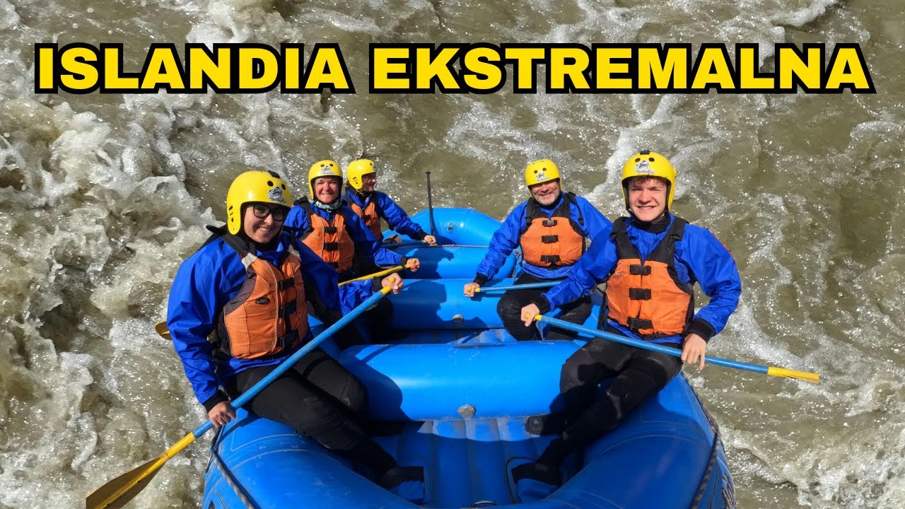 RAFTING NA ISLANDII - to było przerażające! 💦🚣‍♀️🫨