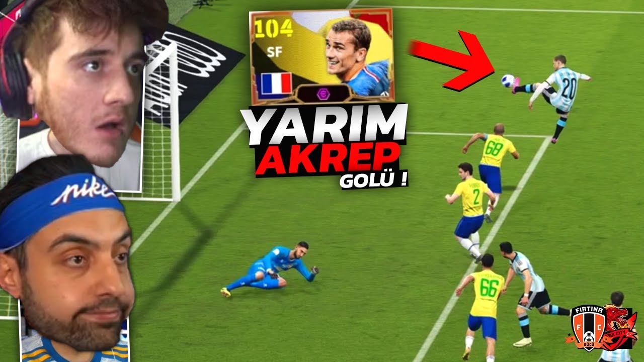 104+ GRIEZMANN YARIM AKREP GOLÜ !! BİNGODA EN İYİSİ SİLİNDİ ! EL Pesico 2024 Ümidi vs Emjan