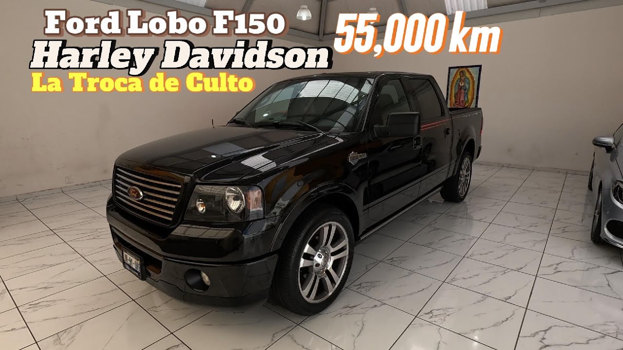 Ford Lobo Harley Davidson 2007 55,000 km como nueva