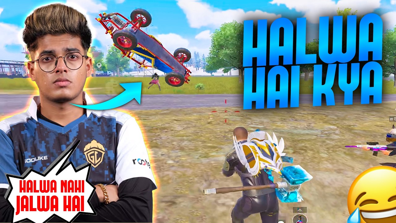 Aura &infin; BGMI JEVEL HALWA GAMEPLAY FUNNY COMMENTRY #bgmi #jevel #jonathangaming