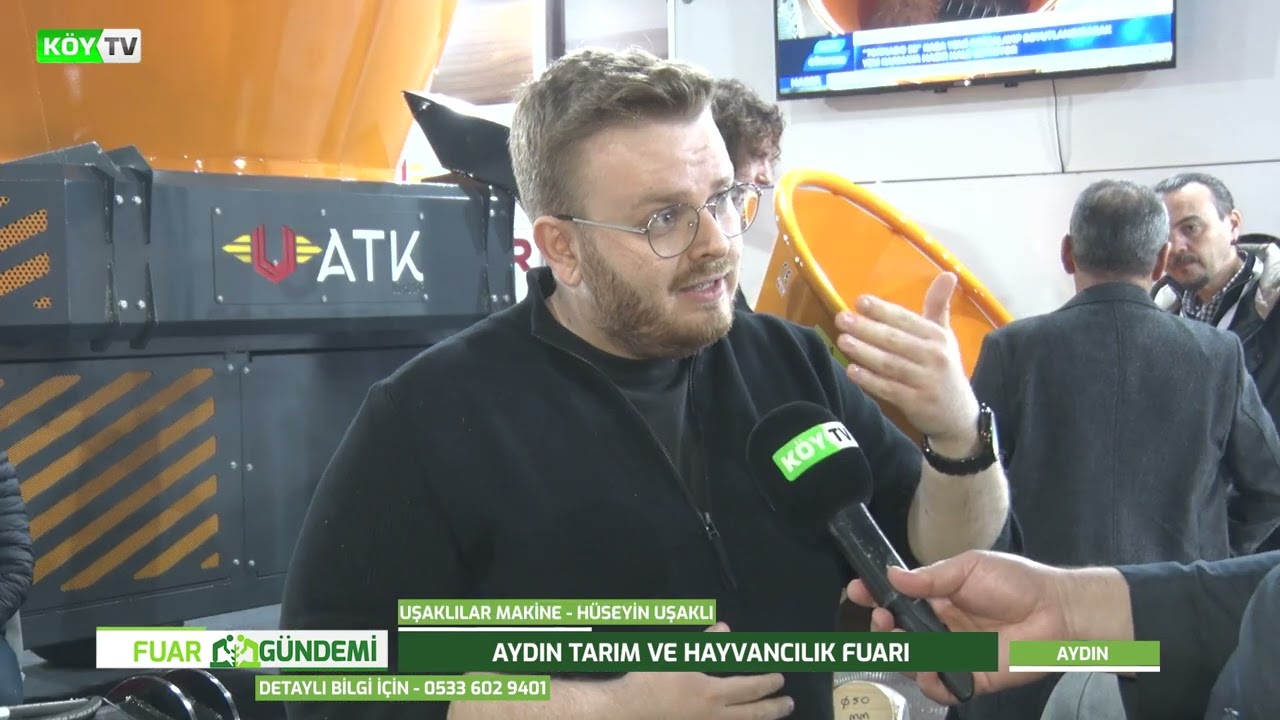 Uşaklılar Makine I Aydın Tarım Fuarı 02.2026