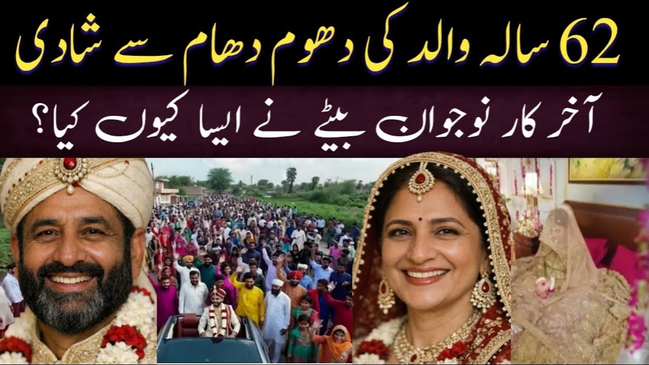 62 سالہ والد کی دھوم دھام سے شادی | آخر کار نوجوان بیٹے نے ایسا فیصلہ کیوں کیا؟ | Dil ki Bat874