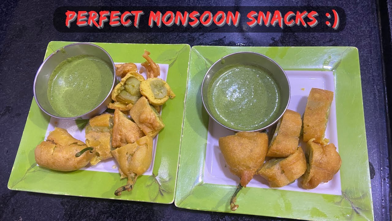 🔥 Crispy Stuffed Aloo Chilli Bajji Recipe | Perfect Street Snack for Monsoon 🌧️ | Tea Time Treat