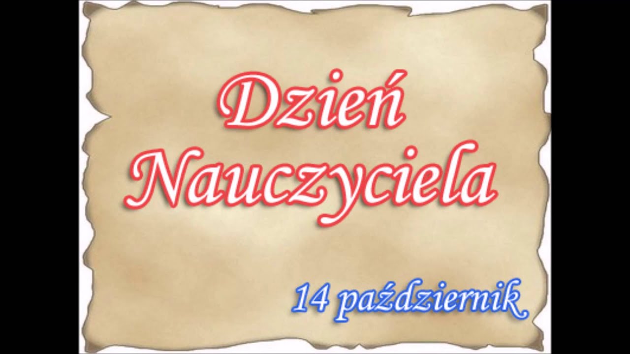 Nauczyciel ma swój dzień