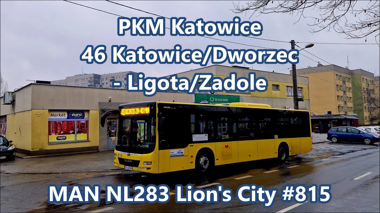 PKM Katowice - linia 46, MAN NL283 Lion's City #815