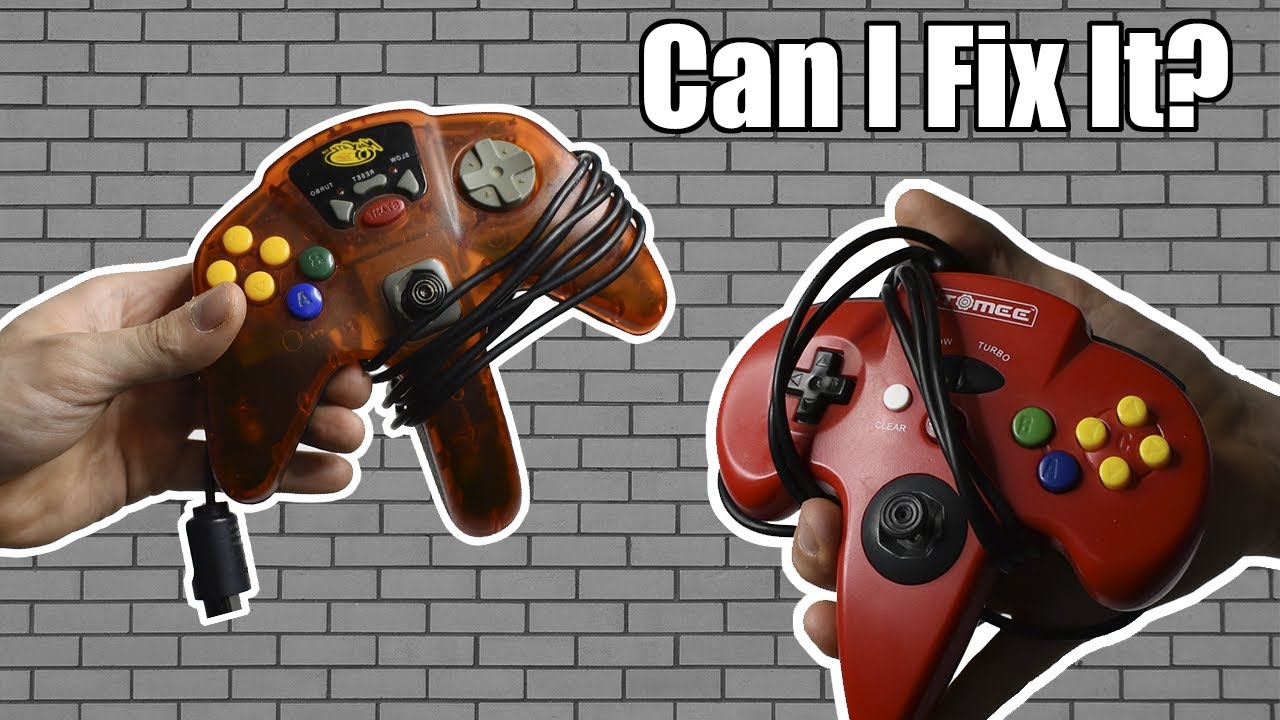 Can I Fix It? 3rd Party N64 Controllers