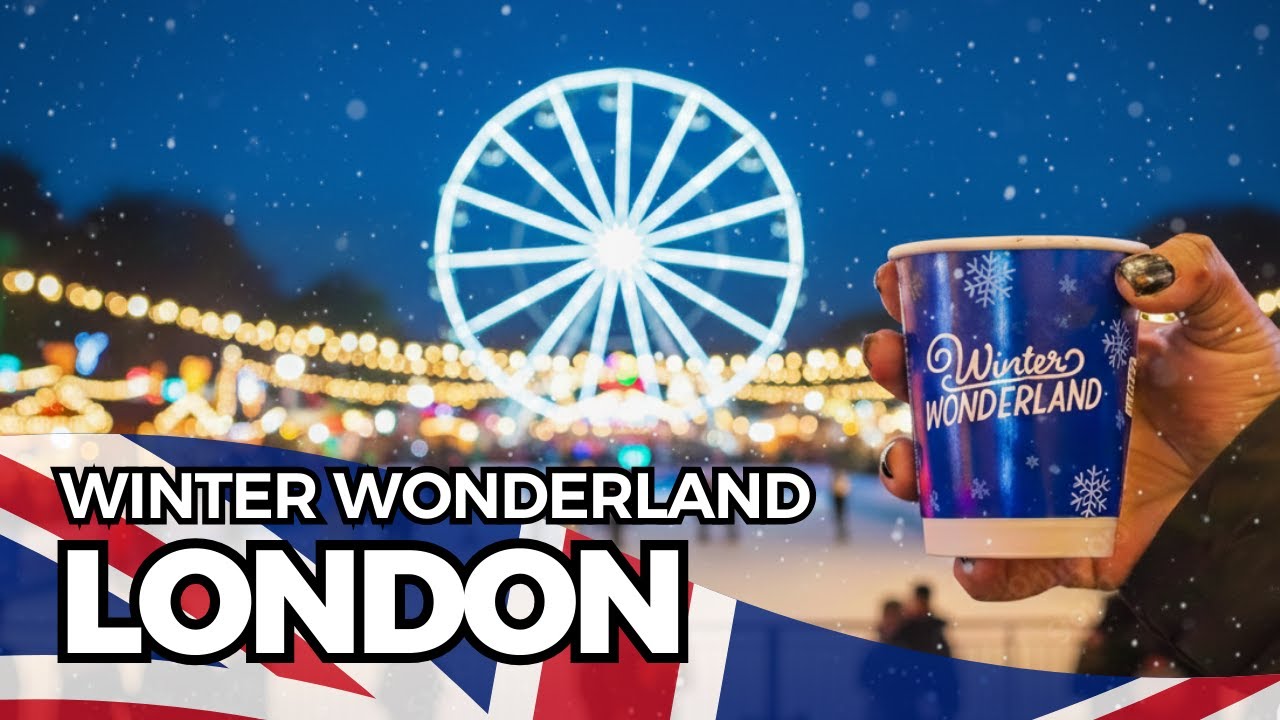 Christmas in London Winter Wonderland 2025  🇬🇧 4K HDR✨