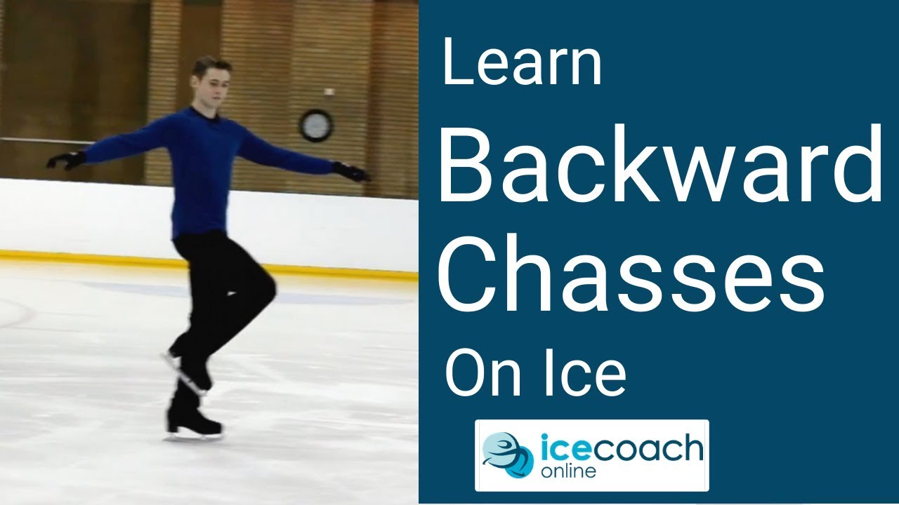 Learn How to do Backward Chasses on Ice the Easy Way! Skating Tutorial by Ice Coach Online!