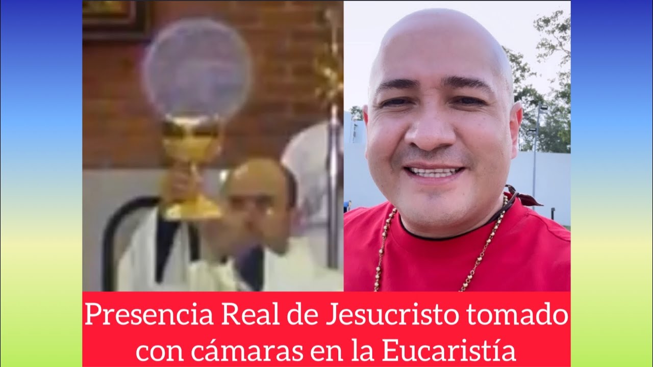 Tomado con CÁMARAS la presencia real de Jesucristo en la Eucaristía ￼