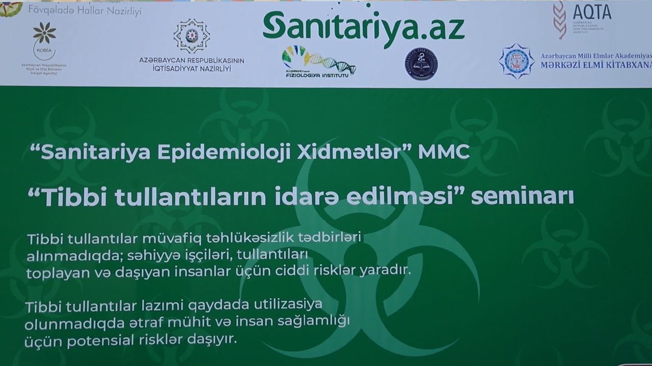 Azərbaycanda tibbi tullantılar necə idarə olunur?