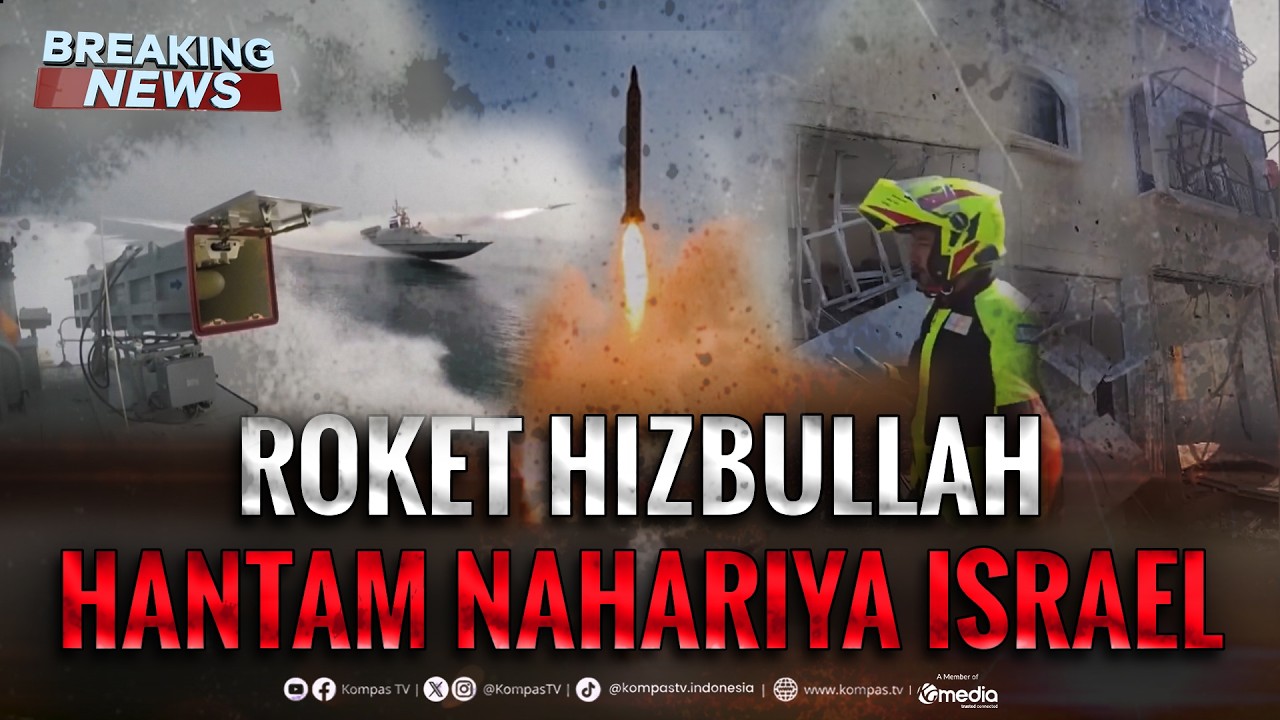 BREAKING NEWS - Perang Memanas, Roket Hizbullah Hantam Israel