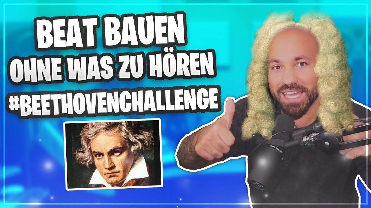 Musik produzieren OHNE was zu hören #Beethovenchallenge
