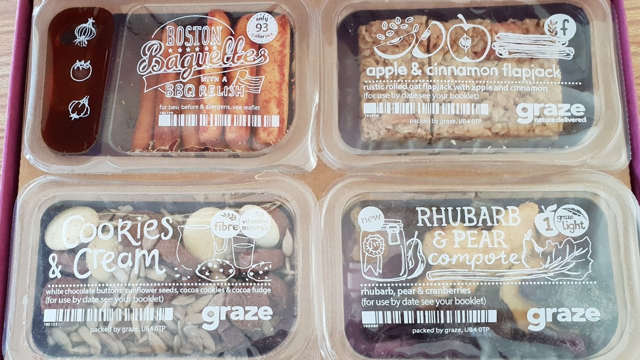 My Graze Box for July 2018