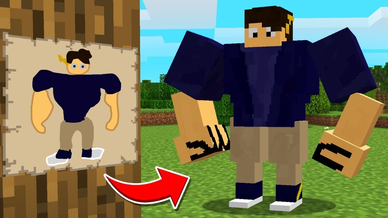 TUDO QUE DESENHAR APARECE NO MINECRAFT - O FILME