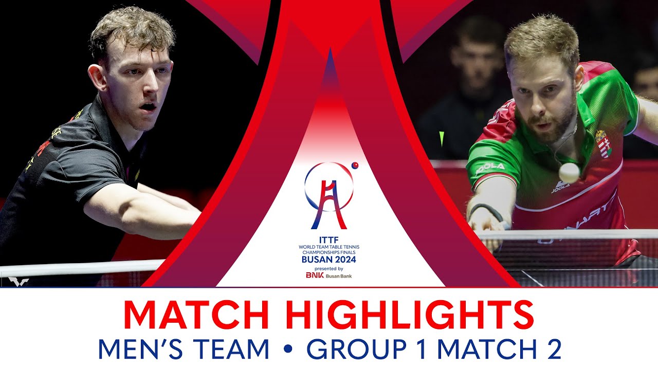 Tamas Lakatos (HUN) vs Adrien Rassenfosse (BEL) | MT G1 - Match 2 | #ITTFWorlds2024
