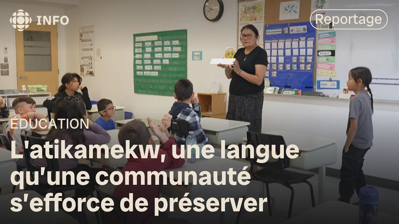 Le travail d'une communauté pour préserver la langue atikamekw