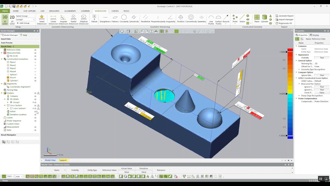 Geomagic Control X | Inspección sin CAD