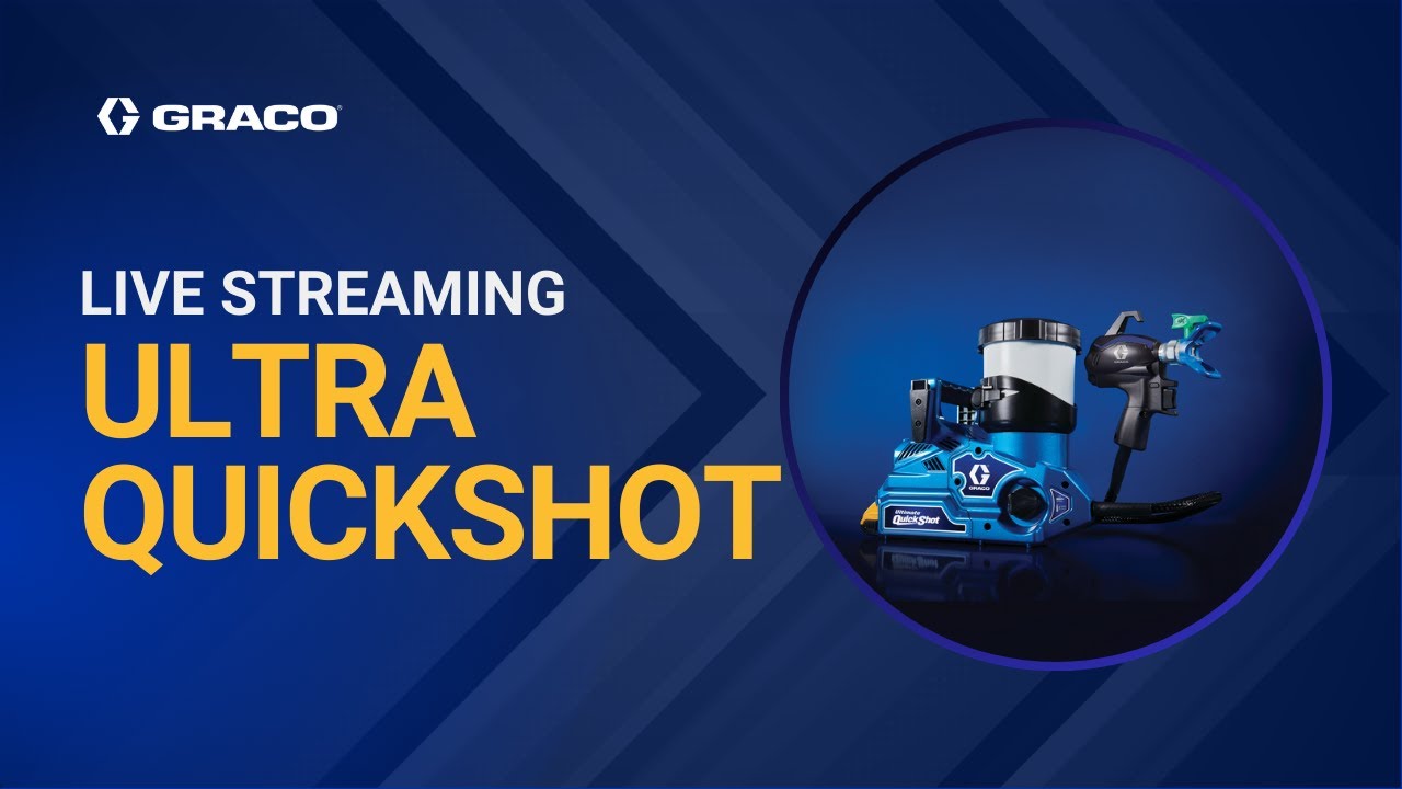 ULTRA QUICKSHOT - Novo equipamento para pintura a bateria.