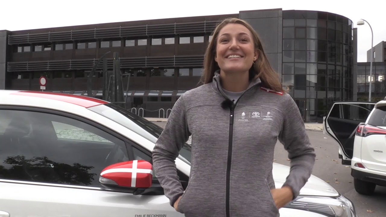 Toyota hj&aelig;lper Emilie Beckmann p&aring; vej