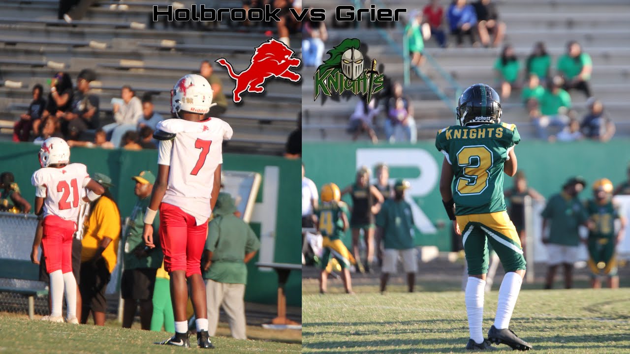 HOLBROOK VS GRIER MIDDLE SCHOOL RIVALS 