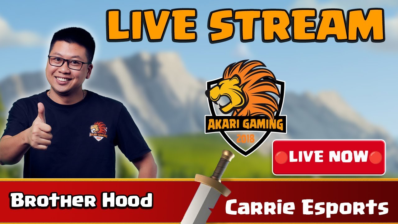 🔴[LIVE STREAM]🔴Brother Hood vs Carrie Esports | PC | TH18 | Clash of Clans