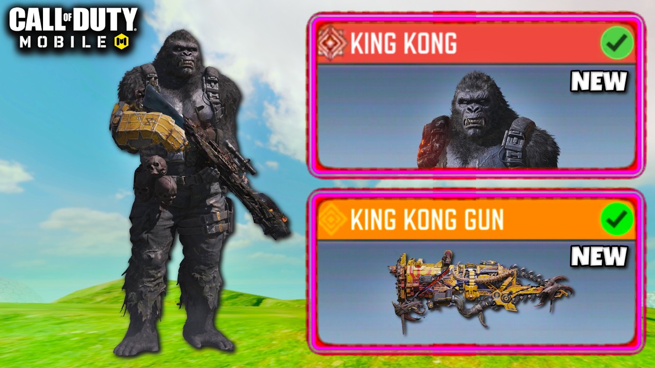 *NEW* KING KONG GAMEPLAY in COD MOBILE 🤯