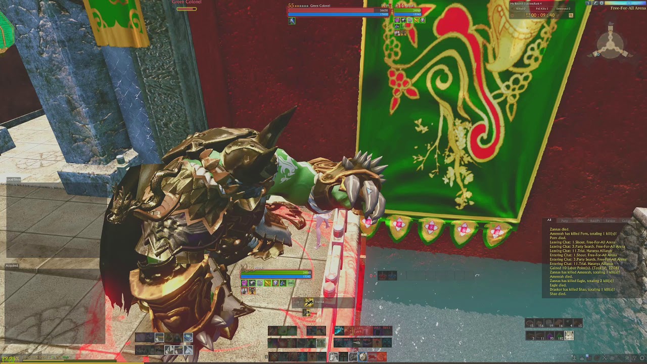Archeage Unchained - Free for all arena (Newbie healer)