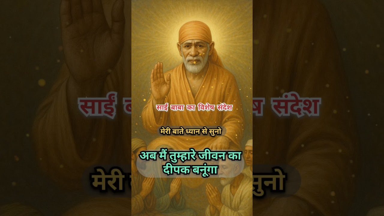 TODAY SAI SANDESH ll SAI MASSAGE ll SHIRDI SAI SANDESH ll AAJ KA SAI SANDESH ll SAI BLESSING MASSAGE