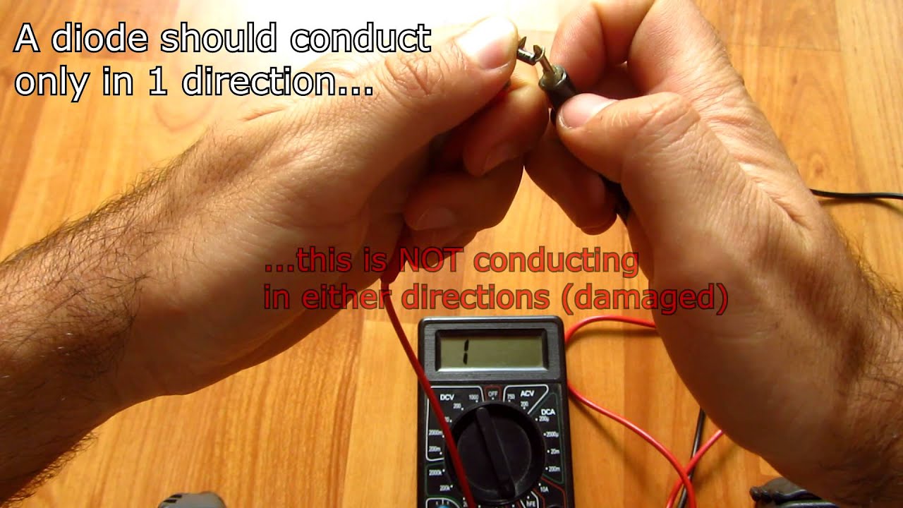 Good vs. Damaged DIODE