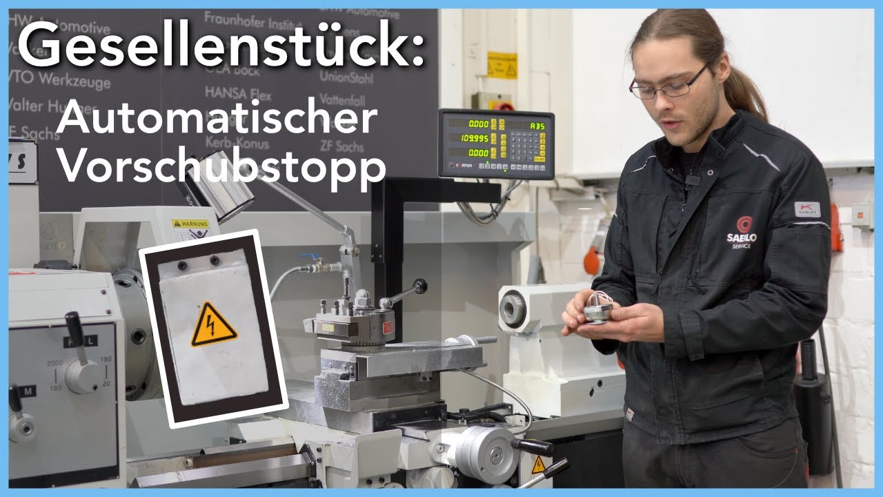 Gesellenst&uuml;ck: Automatischer Vorschubstopp