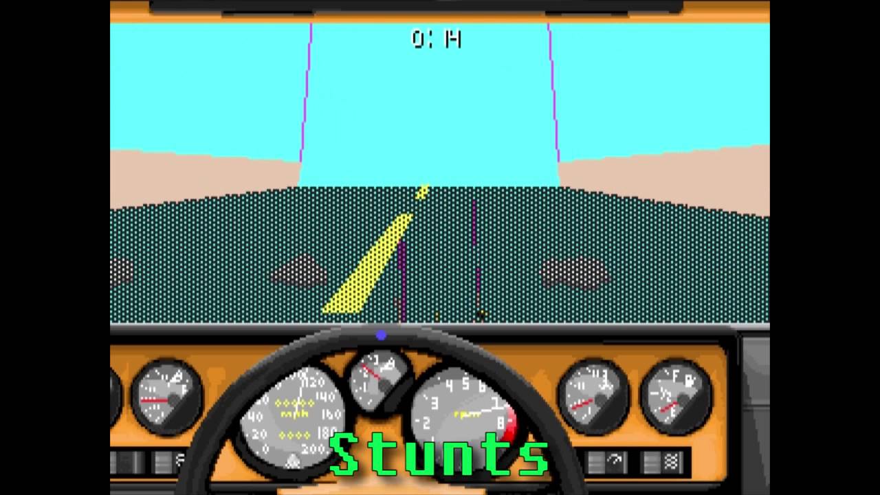 LGR - Car and Driver - DOS PC Game Review