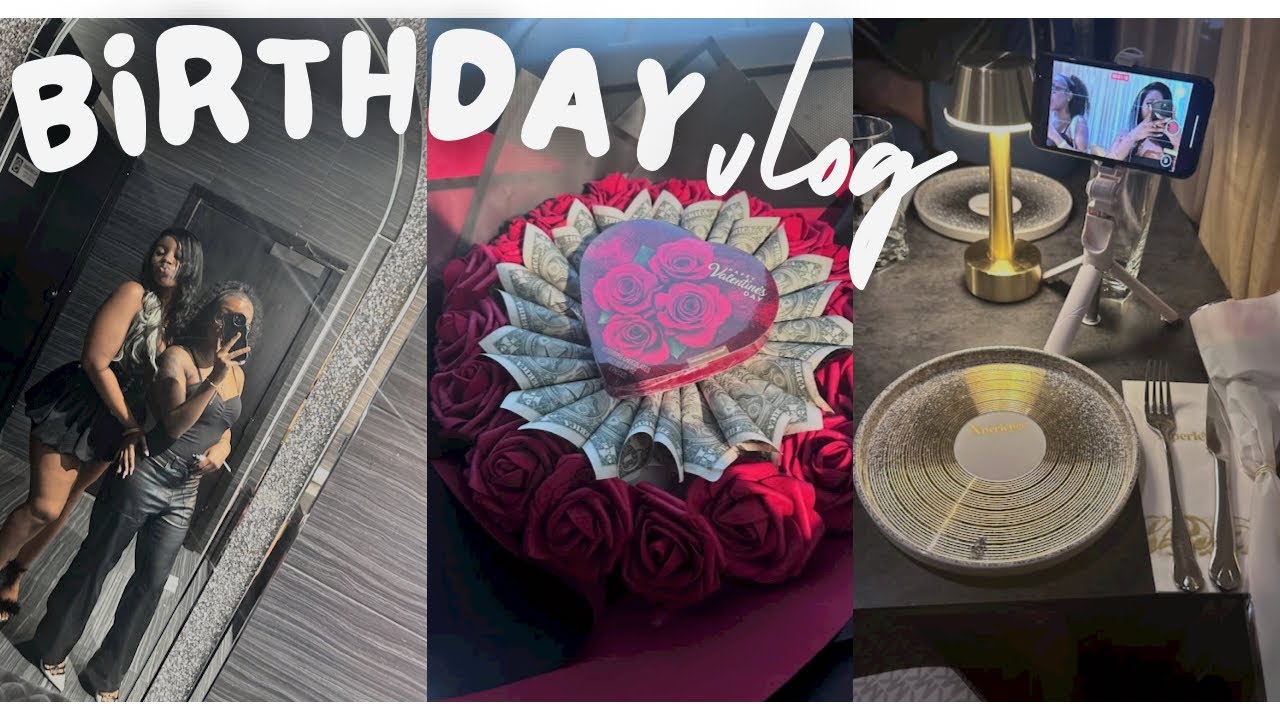 Birthday Vlog ♡︎| maintenance, party, bday dinner, gifts haul 
