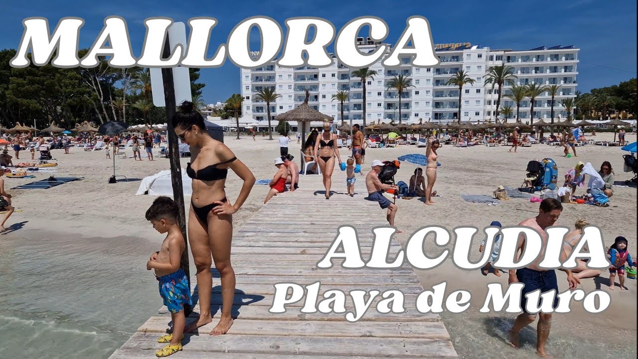 PLAYA DE MURO BEACH WALKING TOUR – ALCUDIA - MALLORCA (MAJORCA) BALEARIC ISLANDS