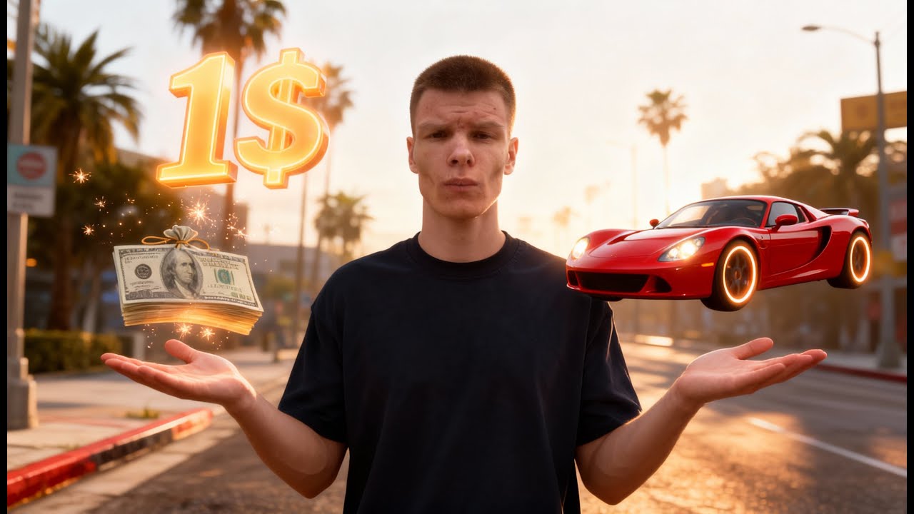 КУПИЛ PORSCHE SPYDER ЗА 1$